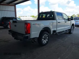 2024 Ford Super Duty F-250 SRW XL with VIN 1FT7W2BT1RED57848, listed as a IAAI auction lot 41544392 with 33,271 mi miles. Bid and sale history available at carsss.com. Image 4.