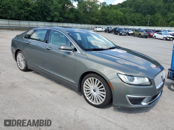 2017 Lincoln MKZ Hybrid Reserve with VIN 3LN6L5MU8HR611221, listed as a Copart auction lot 63391735 with 154,584 mi miles and Clean title. Bid and sale history available at DreamBid. Image 4.