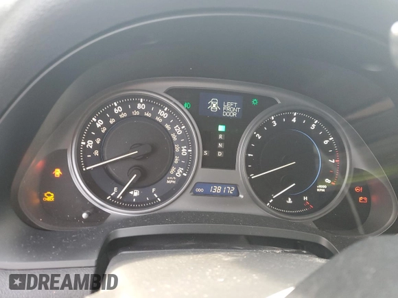 2010 Lexus IS 350 with VIN JTHBE5C21A5023844, listed as a Copart auction lot 45575085 with 138,172 mi miles and Salvage Title. Bid and sale history available at DreamBid. Image 9.