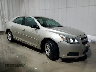 2013 Chevrolet Malibu LS with VIN 1G11B5SA8DF142352, listed as a Copart auction lot 54569385 with 89,956 mi miles and Salvage Title. Bid and sale history available at DreamBid. Image 4.
