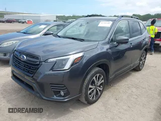 2023 Subaru Forester Limited with VIN JF2SKAPC8PH511882, listed as a IAAI auction lot 42781302 with 22,450 mi miles and . Bid and sale history available at DreamBid. Image 2.