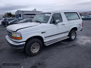 1995 Ford Bronco Custom with VIN 1FMEU15H9SLA82421, listed as a Copart auction lot 79776014 with 229,399 mi miles and Clean Title. Bid and sale history available at carsss.com. Image 1.