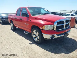 2005 Dodge Ram 1500 SLT with VIN 1D7HA18D55S100643, listed as a IAAI auction lot 41986490 with 184,038 mi miles. Bid and sale history available at carsss.com. Image 1.