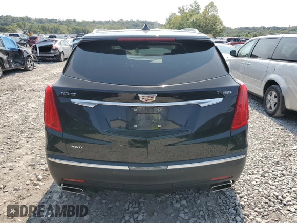 2017 Cadillac XT5 Premium Luxury AWD with VIN 1GYKNERS7HZ230664, listed as a Copart auction lot 70608044 with 70,806 mi miles and Salvage Title. Bid and sale history available at carsss.com. Image 6.