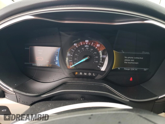 2020 Ford Fusion SE z VIN 3FA6P0LU2LR249589, wystawiony jako Copart lot #48800935 z przebiegiem 50 822 mil mil oraz Szkoda całkowita • Salvage title. Historia ofert i sprzedaży dostępna na DreamBid. Obrazek 9.
