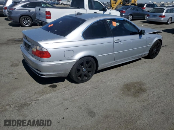 2000 BMW 3 Series 323Ci with VIN WBABM3346YJN86283, listed as a Copart auction lot 73070904 with Not Provided miles and Salvage Title. Bid and sale history available at DreamBid. Image 3.