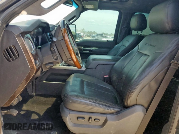 2015 Ford F-350 Lariat with VIN 1FT8W3DT1FEC78179, listed as a Copart auction lot 66496905 with 221,280 mi miles and Salvage title. Bid and sale history available at DreamBid. Image 7.