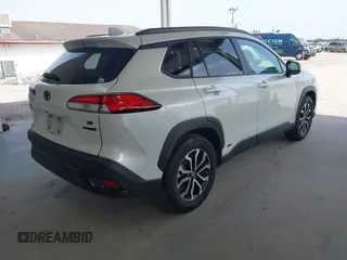 2023 Toyota Corolla Cross Hybrid S with VIN 7MUFBABG3PV001144, listed as a IAAI auction lot 42442124 with 116,674 mi miles and . Bid and sale history available at DreamBid. Image 4.