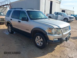 2006 Ford Explorer XLT with VIN 1FMEU63E36UB14222, listed as a IAAI auction lot 42738591 with 163,319 mi miles and . Bid and sale history available at DreamBid. Image 1.