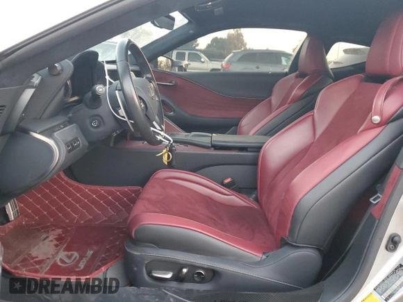 2019 Lexus LC 500h z VIN JTHHP5AY7KA006440, wystawiony jako Copart lot #83810454 z przebiegiem 45 717 mil mil oraz Szkody całkowita. Historia ofert i sprzedaży dostępna na DreamBid. Obrazek 7.