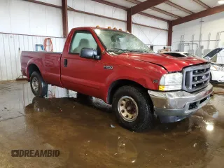 2002 Ford F-250 XL with VIN 1FTNF20LX2EB18296, listed as a Copart auction lot 64506675 with 121,467 mi miles and Salvage title. Bid and sale history available at DreamBid. Image 4.
