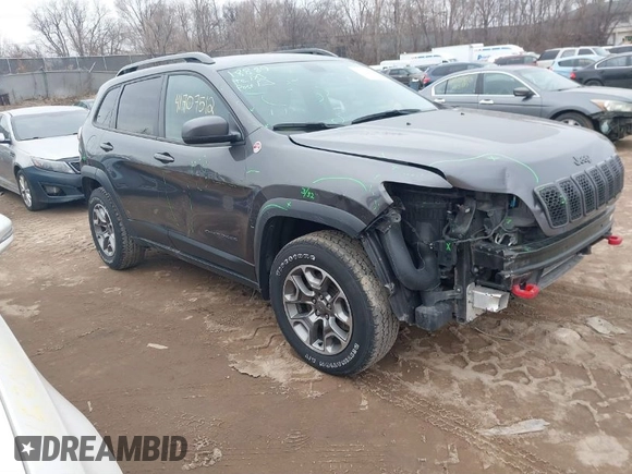 2020 Jeep Cherokee Trailhawk с VIN 1C4PJMBX2LD562699, выставлен на аукционе IAAI как лот 41707512 с пробегом 152 729 миль миль и . История ставок и продаж доступна на DreamBid. Изображение 1.
