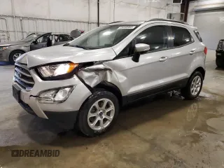 2020 Ford EcoSport SE z VIN MAJ6S3GL3LC347689, wystawiony jako Copart lot #55400985 z przebiegiem 69 596 mil mil oraz Szkody całkowita. Historia ofert i sprzedaży dostępna na DreamBid. Obrazek 1.