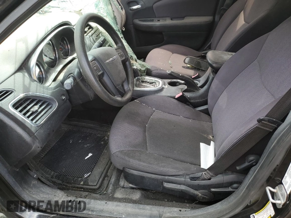 2012 Chrysler 200 LX with VIN 1C3CCBAB6CN297559, listed as a Copart auction lot 52880505 with Not Provided miles and Salvage Title. Bid and sale history available at DreamBid. Image 7.
