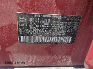 2020 Subaru Outback Limited с VIN 4S4BTANC3L3171588, выставлен на аукционе Copart как лот 61175355 с пробегом 40 970 миль миль и Списание • Salvage title. История ставок и продаж доступна на DreamBid. Изображение 12.