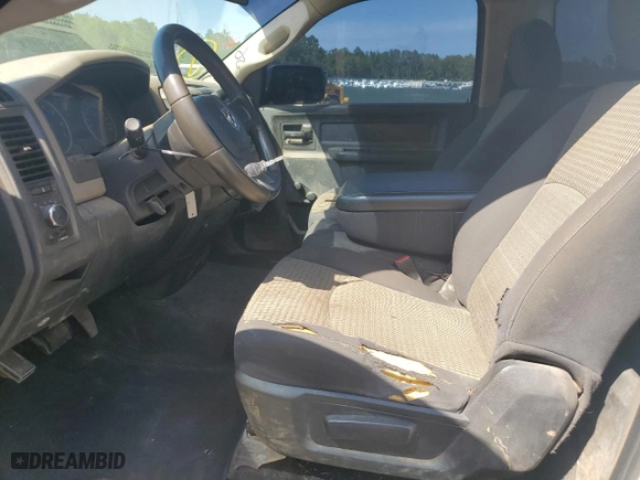 2010 Dodge Ram 1500 ST with VIN 3D7JB1EK1AG191218, listed as a Copart auction lot 49451115 with 152,258 mi miles and Salvage Title. Bid and sale history available at carsss.com. Image 7.