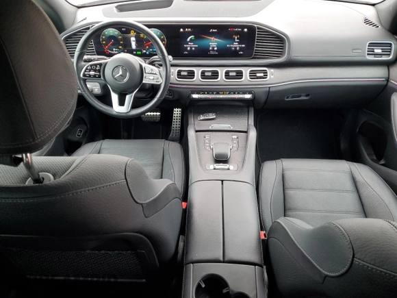 2023 Mercedes-Benz GLS with VIN 4JGFF8GE1PB007316, listed as a Copart auction lot 85457104 with 13,339 mi miles and Salvage Title. Bid and sale history available at carsss.com. Image 8.