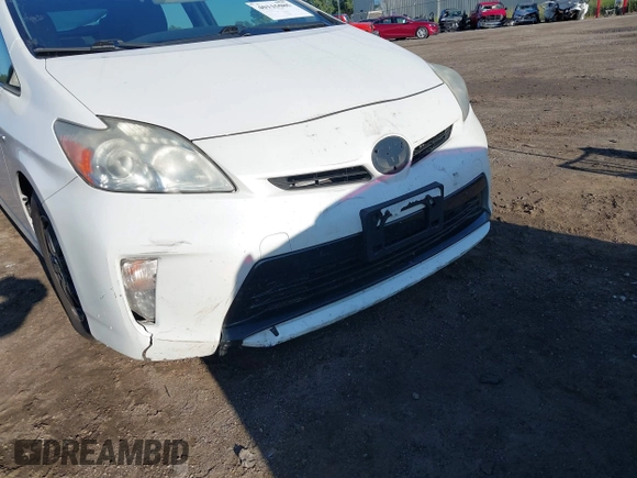 2012 Toyota Prius One with VIN JTDKN3DU3C5458342, listed as a IAAI auction lot 40115085 with 229,373 mi miles and . Bid and sale history available at carsss.com. Image 6.