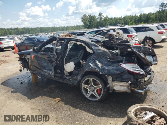 2009 Mercedes-Benz C 63 AMG with VIN WDDGF77X69F199550, listed as a Copart auction lot 69040794 with Not Provided miles and Non Repairable. Bid and sale history available at DreamBid. Image 2.