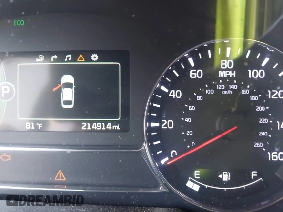 2015 Kia Optima SX Turbo with VIN 5XXGR4A60FG503940, listed as a IAAI auction lot 41944773 with 214,914 mi miles. Bid and sale history available at carsss.com. Image 15.