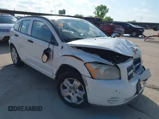 2007 Dodge Caliber SXT z VIN 1B3HB48B87D228469, wystawiony jako IAAI lot #42186416 z przebiegiem 164 412 mil mil oraz . Historia ofert i sprzedaży dostępna na DreamBid. Obrazek 1.