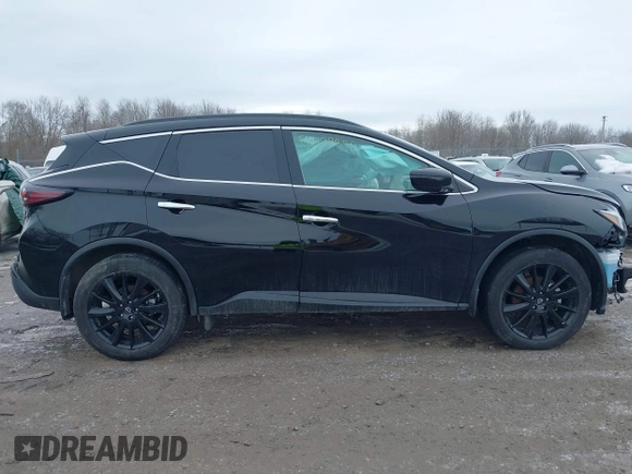 2023 Nissan Murano SV z VIN 5N1AZ2BS3PC137071, wystawiony jako IAAI lot #41479382 z przebiegiem 16 457 mil mil oraz . Historia ofert i sprzedaży dostępna na DreamBid. Obrazek 14.