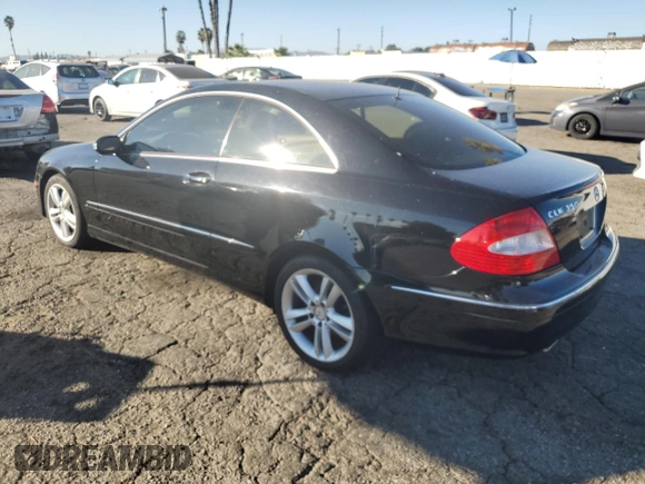 2006 Mercedes-Benz CLK 350 with VIN WDBTJ56H56F186370, listed as a Copart auction lot 80393714 with 107,802 mi miles and Clean Title. Bid and sale history available at DreamBid. Image 2.