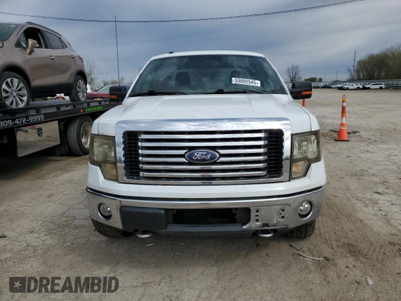 2010 Ford F-150 XL with VIN 1FTEX1E81AFC83691, listed as a Copart auction lot 53092545 with 131,933 mi miles and Clean Title. Bid and sale history available at DreamBid. Image 5.