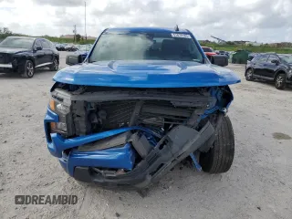 2022 Chevrolet Silverado 1500 Custom with VIN 3GCPABEK9NG580451, listed as a Copart auction lot 51676165 with 60,998 mi miles and Salvage Title. Bid and sale history available at DreamBid. Image 5.