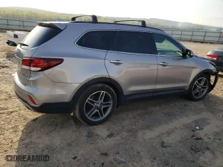 2018 Hyundai Santa Fe Limited Ultimate with VIN KM8SRDHF8JU279525, listed as a Copart auction lot 52232385 with 80,992 mi miles and Salvage Title. Bid and sale history available at carsss.com. Image 3.