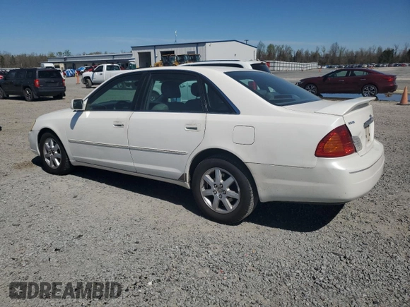 2002 Toyota Avalon XL z VIN 4T1BF28BX2U250961, wystawiony jako Copart lot #50400245 z przebiegiem 351 091 mil mil oraz Szkoda całkowita • Salvage title. Historia ofert i sprzedaży dostępna na DreamBid. Obrazek 2.