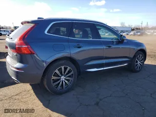 2020 Volvo XC60 Inscription with VIN YV4102RL8L1459124, listed as a Copart auction lot 46614525 with 81,037 mi miles and Salvage Title. Bid and sale history available at carsss.com. Image 3.