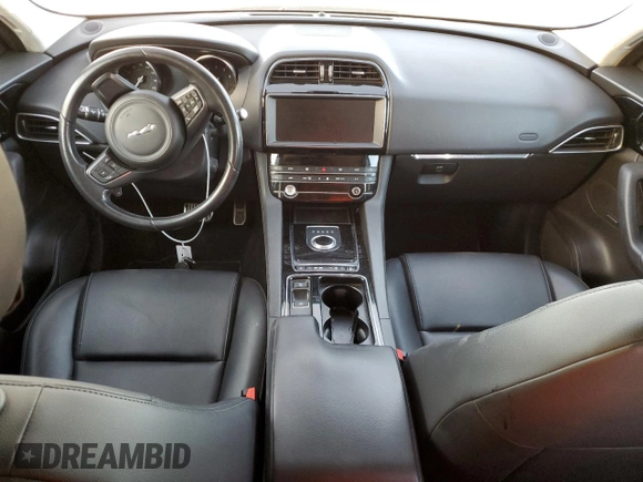 2019 Jaguar F-Pace 25t with VIN SADCS2FX5KA603647, listed as a Copart auction lot 80791614 with 68,826 mi miles and Salvage title. Bid and sale history available at DreamBid. Image 8.