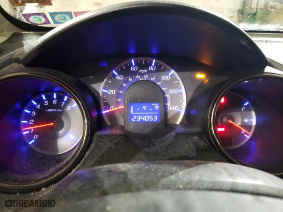 2013 Honda Fit Sport with VIN JHMGE8H50DC009010, listed as a Copart auction lot 51931905 with 234,053 mi miles and Non Repairable. Bid and sale history available at carsss.com. Image 9.