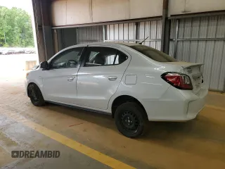 2023 Mitsubishi Mirage ES with VIN ML32FUFJ0PHF02149, listed as a Copart auction lot 53322425 with 51,272 mi miles and Salvage title. Bid and sale history available at DreamBid. Image 2.
