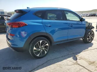 2019 Hyundai Tucson SEL with VIN KM8J33AL6KU981447, listed as a Copart auction lot 52683035 with 67,761 mi miles and Salvage Title. Bid and sale history available at carsss.com. Image 3.