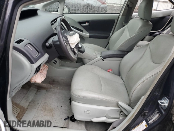 2010 Toyota Prius II with VIN JTDKN3DU5A0018102, listed as a Copart auction lot 52696305 with 139,636 mi miles and Salvage Title. Bid and sale history available at carsss.com. Image 7.