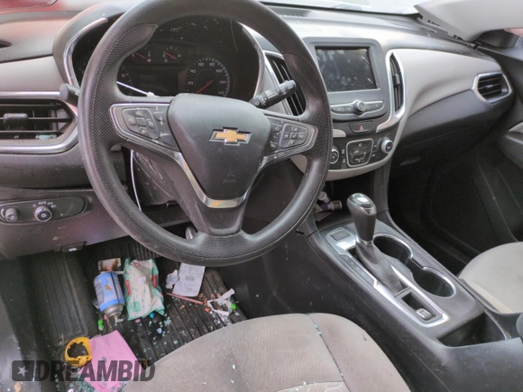 2019 Chevrolet Equinox LS with VIN 2GNAXSEV7K6268688, listed as a Copart auction lot 43025335 with 132,237 mi miles and Salvage Title. Bid and sale history available at DreamBid. Image 8.