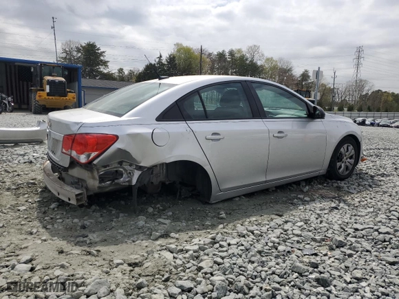 2014 Chevrolet Cruze LS with VIN 1G1PA5SG8E7417277, listed as a Copart auction lot 51391395 with 131,940 mi miles and Salvage Title. Bid and sale history available at carsss.com. Image 3.