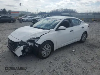 2024 Nissan Sentra S with VIN 3N1AB8BV6RY249706, listed as a Copart auction lot 47398675 with 15,839 mi miles and Salvage Title. Bid and sale history available at DreamBid. Image 1.