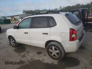 2005 Hyundai Tucson GL with VIN KM8JM12B55U206049, listed as a Copart auction lot 78380544 with 158,326 mi miles and Salvage Title. Bid and sale history available at carsss.com. Image 2.