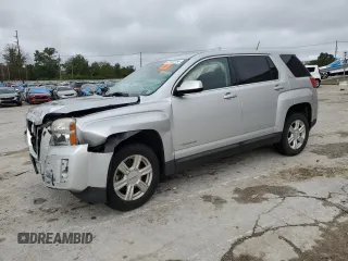 2014 GMC Terrain SLE with VIN 2GKALMEK3E6358791, listed as a Copart auction lot 73153154 with Not Provided miles and Salvage Title. Bid and sale history available at DreamBid. Image 1.