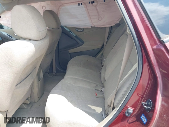 2011 Nissan Murano LE with VIN JN8AZ1MU7BW061721, listed as a IAAI auction lot 42185054 with 134,960 mi miles and . Bid and sale history available at DreamBid. Image 8.