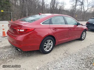2017 Hyundai Sonata 2.4L with VIN 5NPE24AF5HH504388, listed as a Copart auction lot 50515245 with 29,352 mi miles and Salvage Title. Bid and sale history available at carsss.com. Image 3.