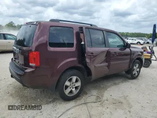 2011 Honda Pilot EX-L with VIN 5FNYF3H61BB023383, listed as a Copart auction lot 52517445 with 174,026 mi miles and Salvage Title. Bid and sale history available at carsss.com. Image 3.