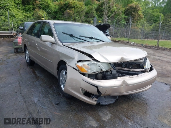 2004 Toyota Avalon XL with VIN 4T1BF28B44U384366, listed as a IAAI auction lot 42080614 with 250,291 mi miles and . Bid and sale history available at carsss.com. Image 1.