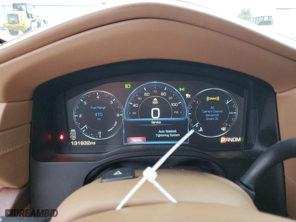 2015 Cadillac Escalade Platinum with VIN 1GYS4PKJ3FR743570, listed as a Copart auction lot 80519184 with 131,932 mi miles and Salvage Title. Bid and sale history available at carsss.com. Image 9.