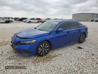 2023 Honda Civic EX z VIN 2HGFE1F76PH310490, wystawiony jako Copart lot #54667175 z przebiegiem 48 613 mil mil oraz Szkoda całkowita • Salvage title. Historia ofert i sprzedaży dostępna na DreamBid. Obrazek 1.