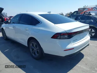 2024 Honda Accord EX with VIN 1HGCY1F33RA036478, listed as a IAAI auction lot 41882062 with 2,364 mi miles and . Bid and sale history available at DreamBid. Image 3.