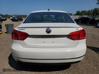 2014 Volkswagen Passat SEL Premium with VIN 1VWCS7A36EC062465, listed as a Copart auction lot 66998344 with 210,744 mi miles and Salvage Title. Bid and sale history available at carsss.com. Image 6.